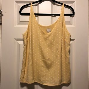 Yellow tank top